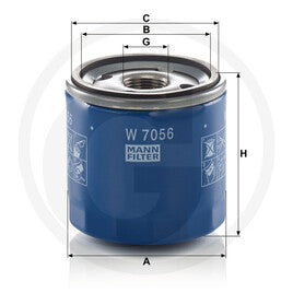 Ölfilter MANN W 7056