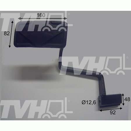 LINDE 3875205602 Pedal – Gabelstapler Ersatzteil