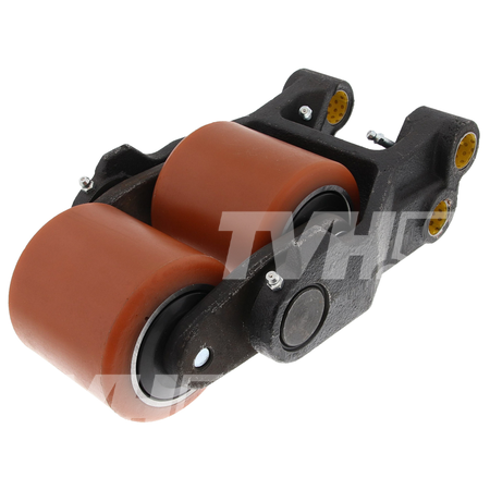 JUNGHEINRICH 51011104 Rolle Komplett Mit Halterung