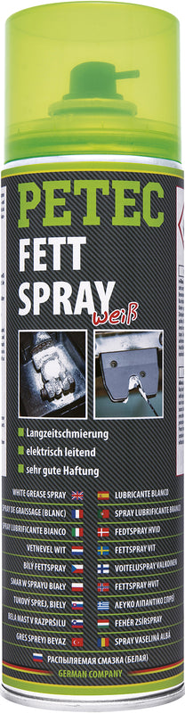 PETEC Fettspray weiß - 500 ml