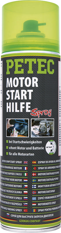 PETEC Motorstarthilfe Spray - 500 ml
