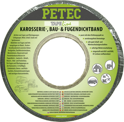 PETEC Karosserie-, Bau-& Fugendichtband - 5,6mx15mmx5-12mm – Gabelstapler Ersatzteil