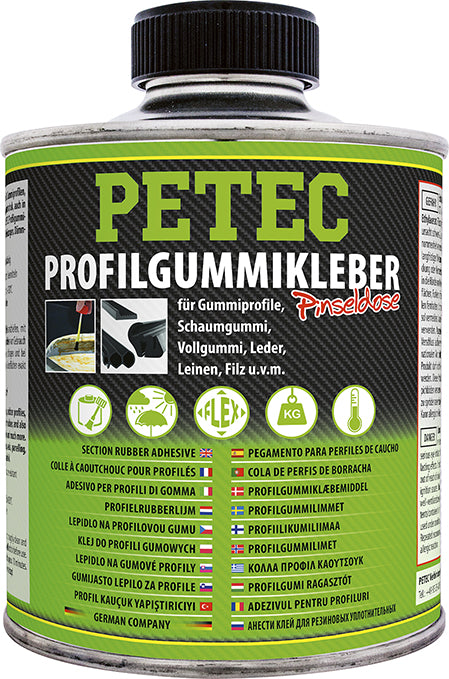 PETEC Profilgummikleber Pinseldose - 350 ml