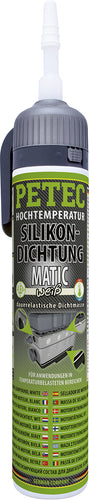 PETEC Hochtemperatur-Silikondichtung, MATIC weiß - 200 ml – Gabelstapler Ersatzteil