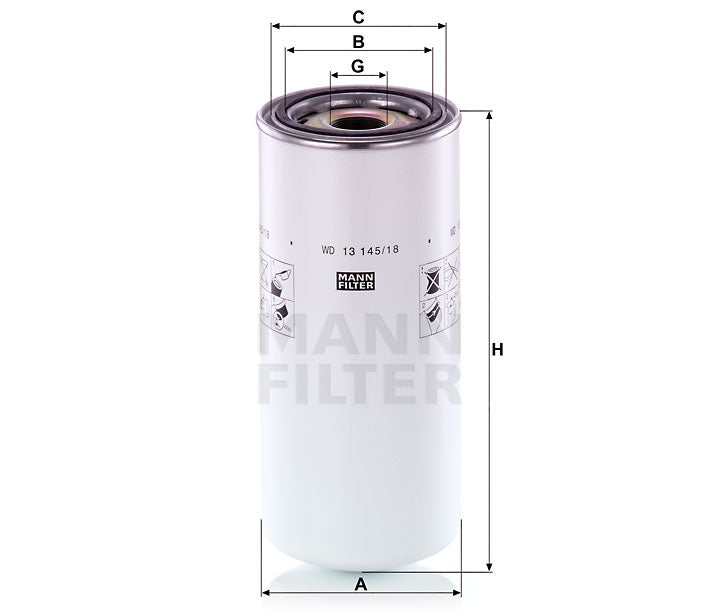 FILTER Ölfilter  WD13145/18