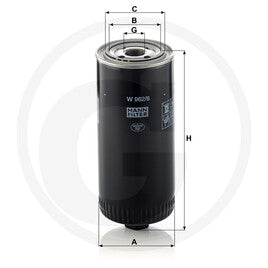 MANN FILTER Motorölfilter W962/6 – Gabelstapler Ersatzteil