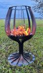 Feuerschale Feuerstelle Lagerfeuer Feuerplatte Firepit Wein 2
