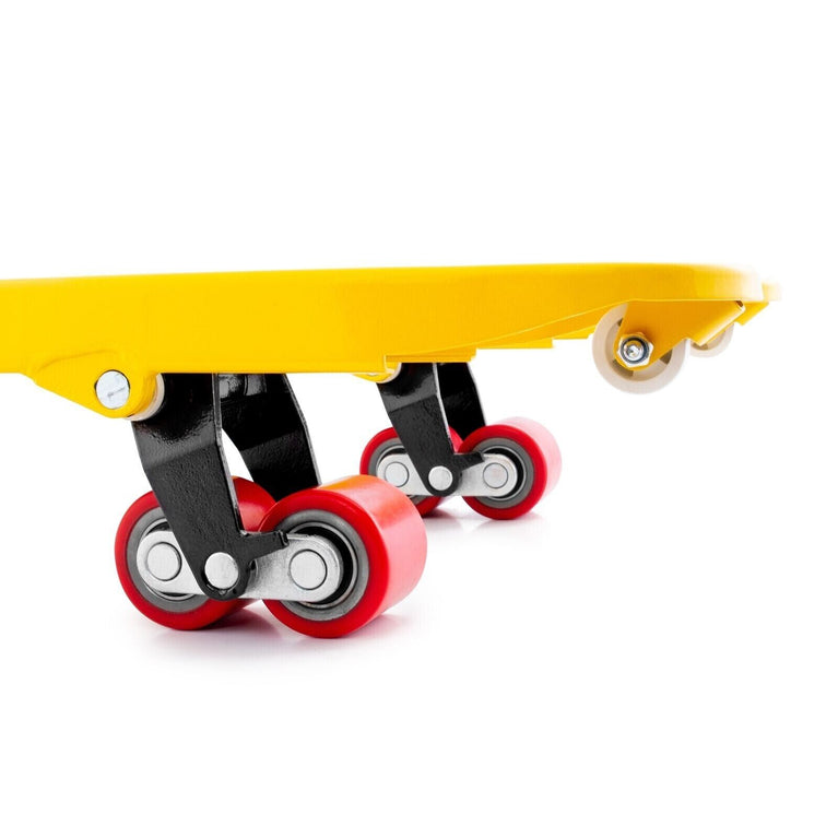 Handhubwagen Gelb Hubwagen 2500 kg Gabellänge 1150mm Gabelhubwagen Rollen