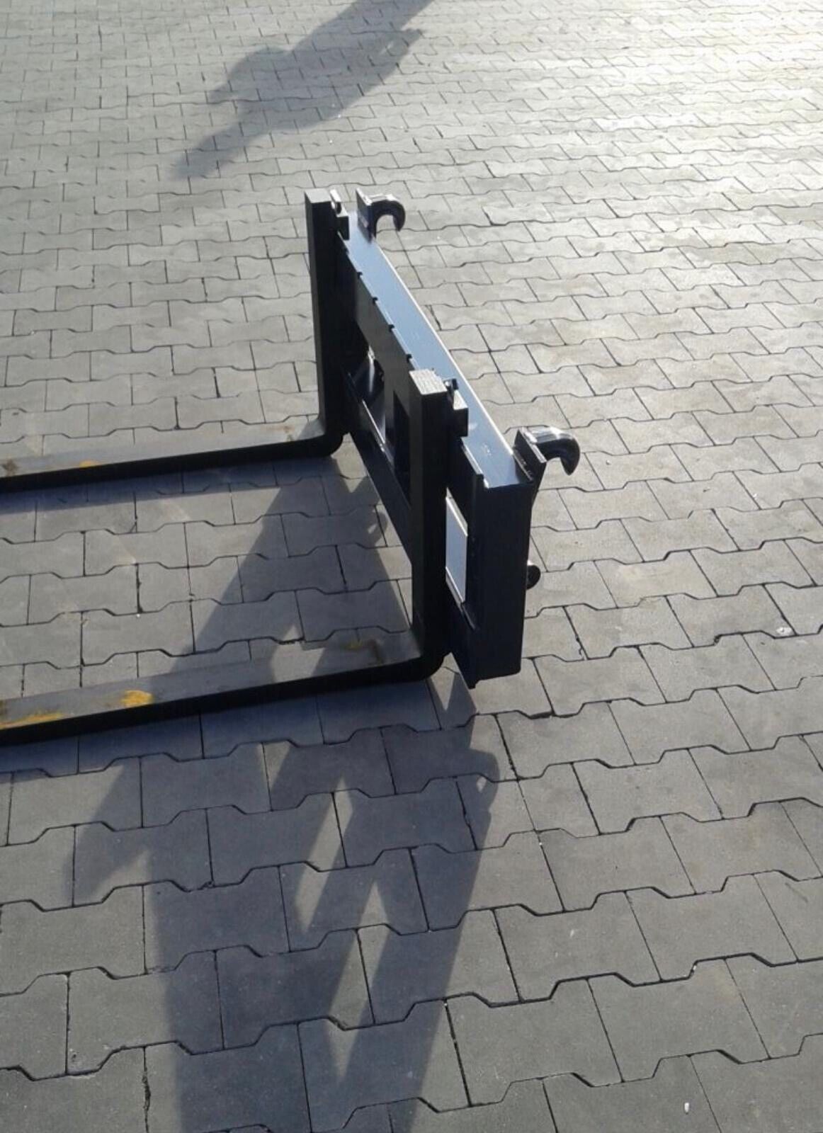 Produktbild von Gabelträger 100 Cm, FEM 2, Euroaufnahme – 2500 Kg Traglast, Massiver Vollstahl, Made In Germany
