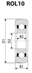 JUNGHEINRICH MASTROLLE 50052390 89,5 x 40 2