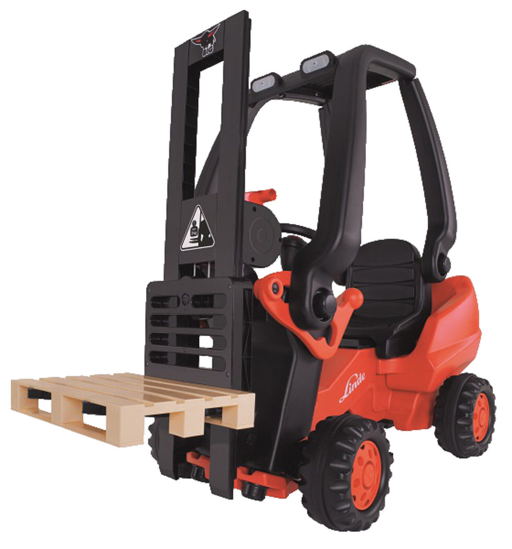 Kindergabelstapler BIG Linde Forklift Tretfahrzeug Spielzeug Kinder