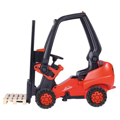 Kindergabelstapler BIG Linde Forklift Tretfahrzeug Spielzeug Kinder
