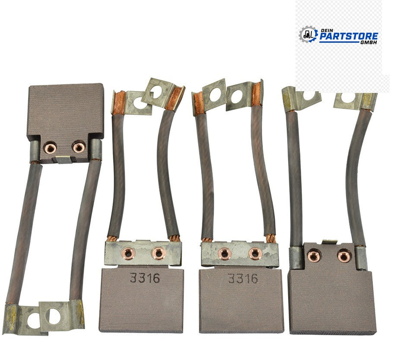 STEINBOCK 003470 Kohlebürste 6x28x30,5mm Gabelstapler Ersatzteil