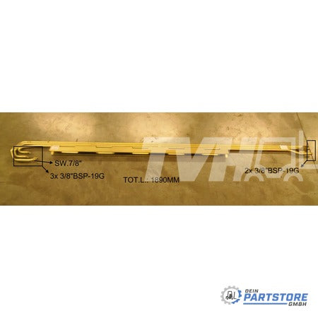 JCB SIDE TRAY PIPEWORK 830/13678