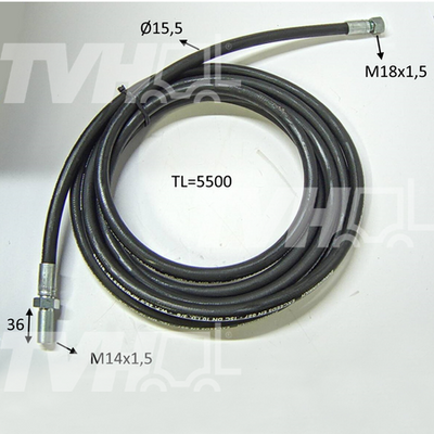 JUNGHEINRICH 51515218 Hydraulikschlauch Mit Armatur