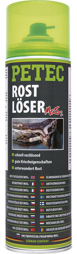 PETEC Rostlöser Spray MoS2 - 500 ml – Gabelstapler Ersatzteil