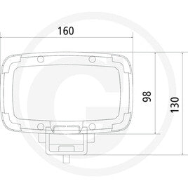 GRANIT Arbeitsscheinwerfer LED 7070010290