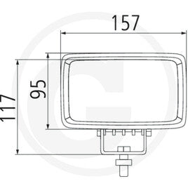 GRANIT Arbeitsscheinwerfer LED 7070010301