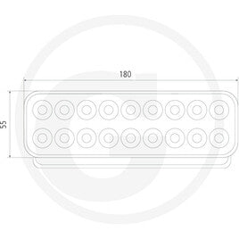 GRANIT Arbeitsscheinwerfer LED  7070010315