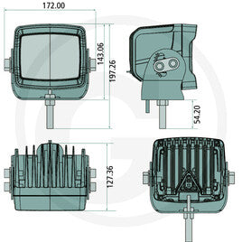 GRANIT Arbeitsscheinwerfer LED 7070010437