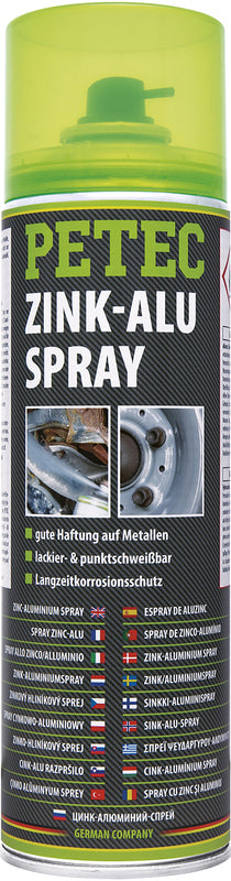 PETEC Zink-Alu-Spray Grundierung - 500 ml