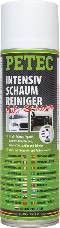 PETEC Intensiv-Schaumreiniger Spray - 500 ml