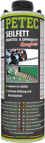 PETEC Seilfett, Drahtseil- & Zahnradfett Saugdose - 1000ml – Gabelstapler Ersatzteil