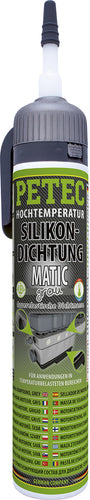 PETEC HochtemperaturSilikondichtung MATIC grau - 200ml – Gabelstapler Ersatzteil