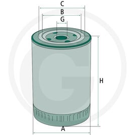 FILTER Ölfilter  W7041