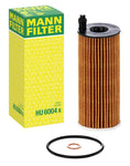 MANN-FILTER HU 6004 X Ölfilter – Ölfilter Satz mit Dichtung / Dichtungssatz – Für PKW 1